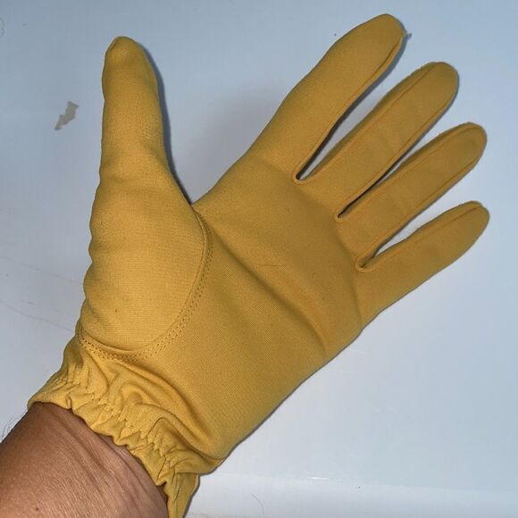 Vtg Kayser gold nylon gloves - Picture 5 of 5